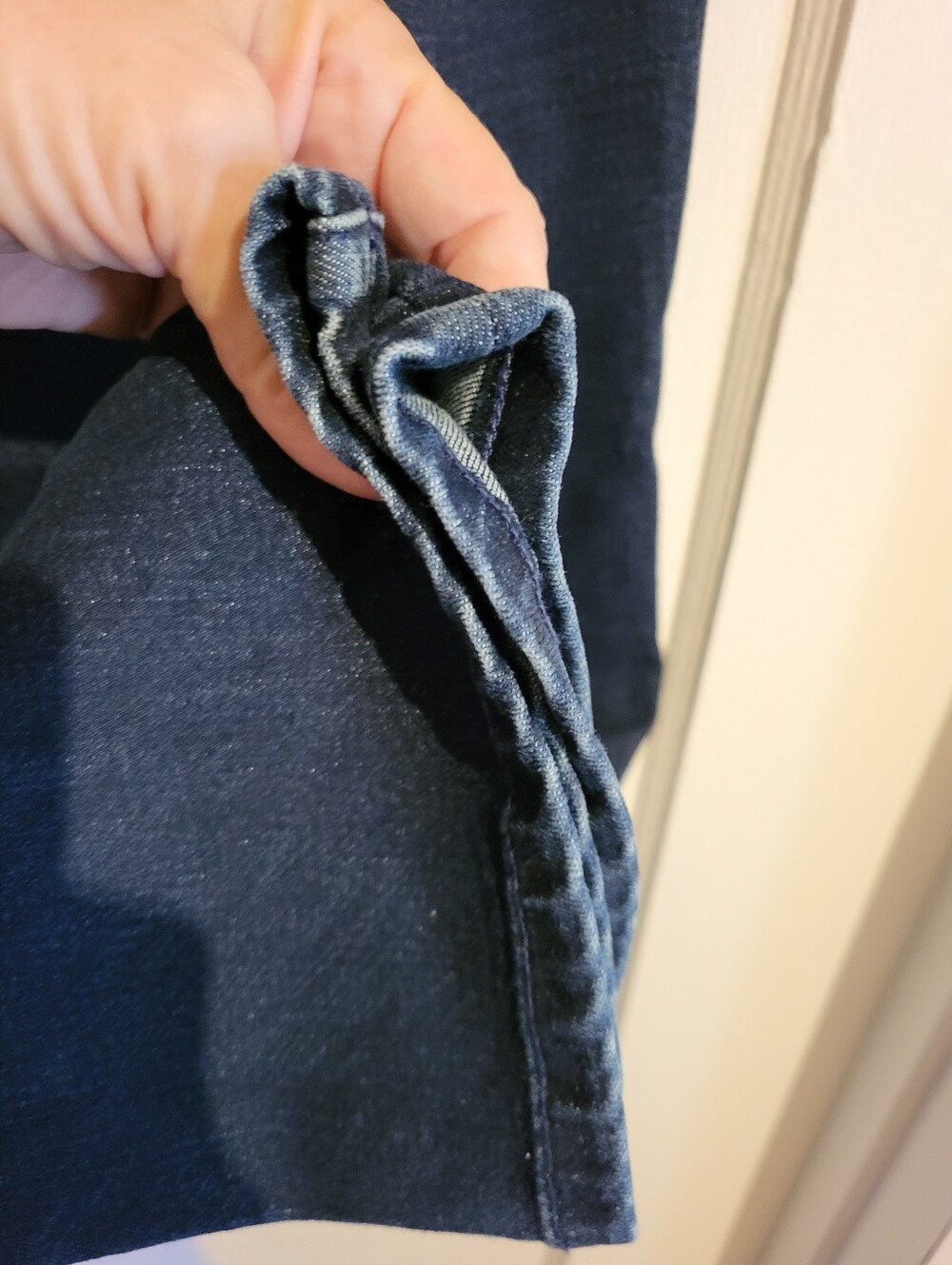 Liverpool Gia Glider Slim Fit Dark Blue Pull On Jeans. Size 6/28 Petite - Picture 11 of 15